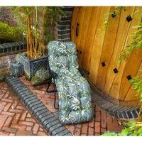 Glendale Tropical Grey Deluxe Lounger