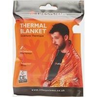 Lifesystems Thermal Blanket, Orange One Size