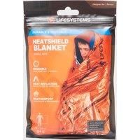 Lifesystems Unisex Heatshield Thermal Blanket - Single Survival Product, Orange, One Size UK