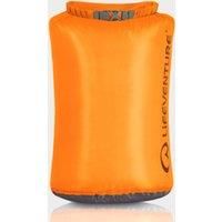 Lifeventure Ultralight 15 Litre Dry Bag, Siliconized Rip-Stop Fabric With Fully Taped Seams Lightweight Waterproof Dry Sack For Kayaking Camping Hiking Travelling Boating Water Sports, Orange
