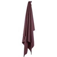 Lifeventure Recycled SoftFibre Travel Towel - Compact, Lightweight Quick-Dry Sports & Beach Towel, Sand-Free Design, Blackcurrant