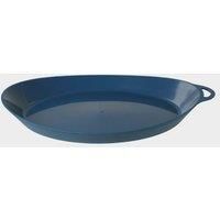 Lifeventure Ellipse Plastic Plate For Camping, Travel & Outdoor - Navy Blue