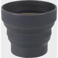 Lifeventure Silicon Ellipse Collapsible And Portable Mug For Camping, Travel & Outdoor - Graphite