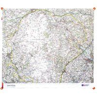 Ordnance Survey Picnic Blanket, Waterproof, Sand-proof, Ideal for Park, Beach, Camping