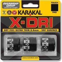 Karakal X-Dri Overwrap Grip - Pack of 3