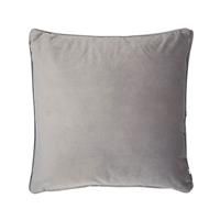 Malini Luxe Velvet Cushion, Grey