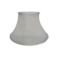Casa Twisted Pleat Lamp Shade, 25cm, Cream