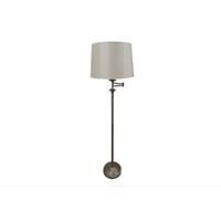 Casa Mellion Swing Arm Floor Lamp, Antique Brass