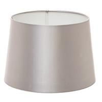 Casa Empire Silk Lamp Shade, 30cm, Silver