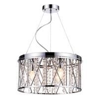 Casa Charlotte Ceiling Pendant, Chrome