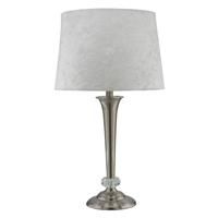 Casa Cocewoa Table Lamp, Satin Nickel