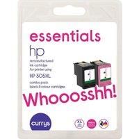 ESSENTIALS HP 305 XL Black & Tri-colour Ink Cartridges, Black & Tri-colour,Black,Tri-colour