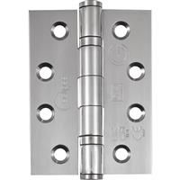 Eclipse Grade 13 Stainless Steel Ball Bearing Hinge Pack Polished (3 Pack) in Silver