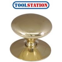 Victorian Brass Knob 38mm
