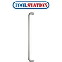 D Shape Pull Handle Satin Stainless Steel 425x19mm