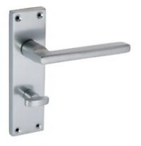 Auriga Lever Door Handle Set – Satin Chrome Frisco 37713