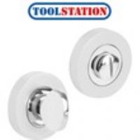 Dual Finish Bathroom Thumbturn & Release Dual Finish