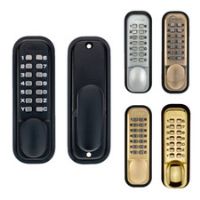 Eclipse ED20 Push Button Digital Door Lock With Holdback (various finishes)
