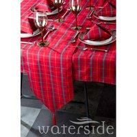 Waterside Festive Tartan Table Linen Set