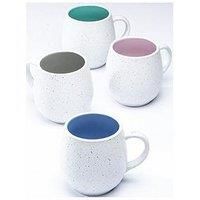 Set of 4 Speckled Hug Mugs