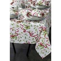 9pc Holly Table Linen Set (6-8 persons) Dining Kitchen Table Linen