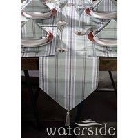 Grey Tartan 13Piece Table Linen Set