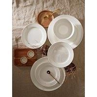 Waterside - 12 Piece Alumina Porcelain Classic Dinner Set