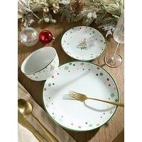 12pc Xmas Tree Dinner Set