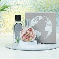 Ashleigh & Burwood Frosted Earth Fragrance Lamp Gift Set - Earth`s Magma