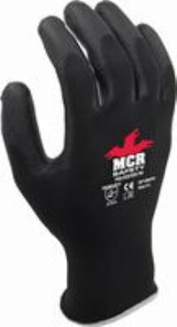 Mcr Safety General Purpose Glove Gp100 Black Pu - 10