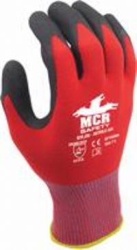 Mcr Nitrile Foam Grip Touchscreen Glove - 9