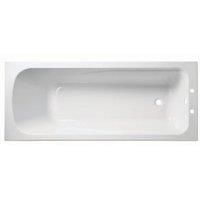 Wickes Standard Acrylic Straight Bath - 1700 x 700mm