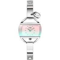 STORM Temptress Charm Lazer Pink Women/'s Watch with Unique Curved dial, Heart Charm and easilink Fastening
