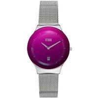 STORM Mini SOTEC Lazer Purple Women/'s Watch with Edge-to-Edge Glass, Slim mesh Band and Date Function