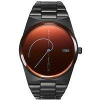 STORM FIBON-X Watch Unique Men/'s Watch with Unusual time Reading Feature Inspired by The Fibonacci Spiral and Waterproof to 50m (Slate Red)
