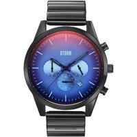 STORM Crusader Slate Blue Men/'s Chronograph Watch with Metal Strap, photochromic Glass, Date and Luminous Markers, and Water Resistant to 50m