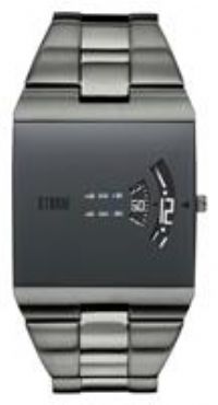 STORM New REMI SQ IP MATT Grey Men/'s Square Watch with a Signature revolving disc Movement and Domed Glass