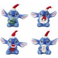 Unisex Black Stitch- Christmas Plush Pendant Keychain - 4 Designs!