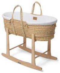 Clair de Lune Organic Palm Moses - White