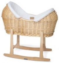 Clair de Lune Organic Noah Pod Moses - White