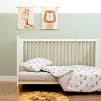 Clair De Lune 2 Pack Cot Bed Sheets - Jungle Dreams