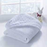 Clair de Lune Marshmallow Hooded Towel (White)