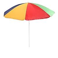 Garden Beach Patio Tilting Tilt Umbrella Parasol Sun Shade Protection UPF40