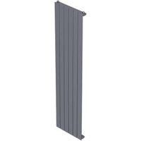 Moretti Modena Designer Radiator 1500 x 433mm Silver 2607BTU (1674D)