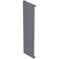 Moretti Modena Designer Radiator 1800 x 288mm Silver 2133BTU (1383D)