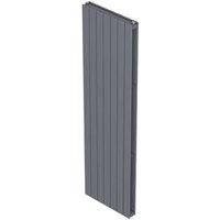 Moretti Modena Designer Radiator 1800 x 578mm Silver 6007BTU (7234D)