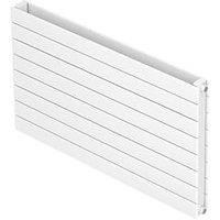 Moretti Modena Designer Horizontal Radiator White (H)578mm x (W)600mm - New