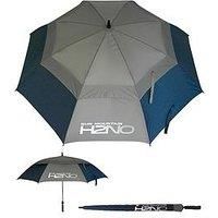 Sun Mountain Unisex's H2NO Dual Canopy Umbrella, Navy/Grey, 62"