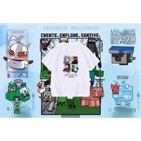 Minecraft Inspired Kids' Casual T-Shirt - 7 Sizes, 6 Colours