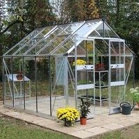8' x 12' Halls Cotswold Blockley Greenhouse with Toughened Glass (2.56m x 3.79m)